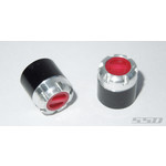 SSD RC 1/10 M5 Scale Locking Hubs (Red)