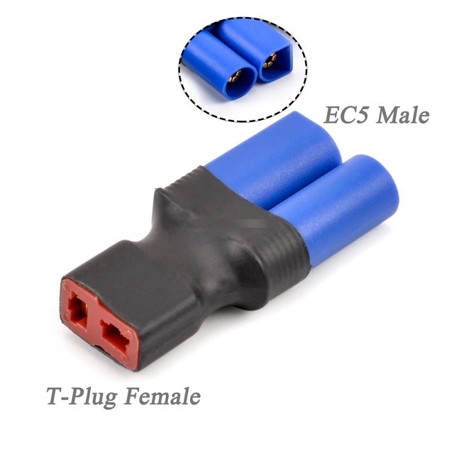 EC5 Male to Deans Female adapter Paris Junction Hobbies