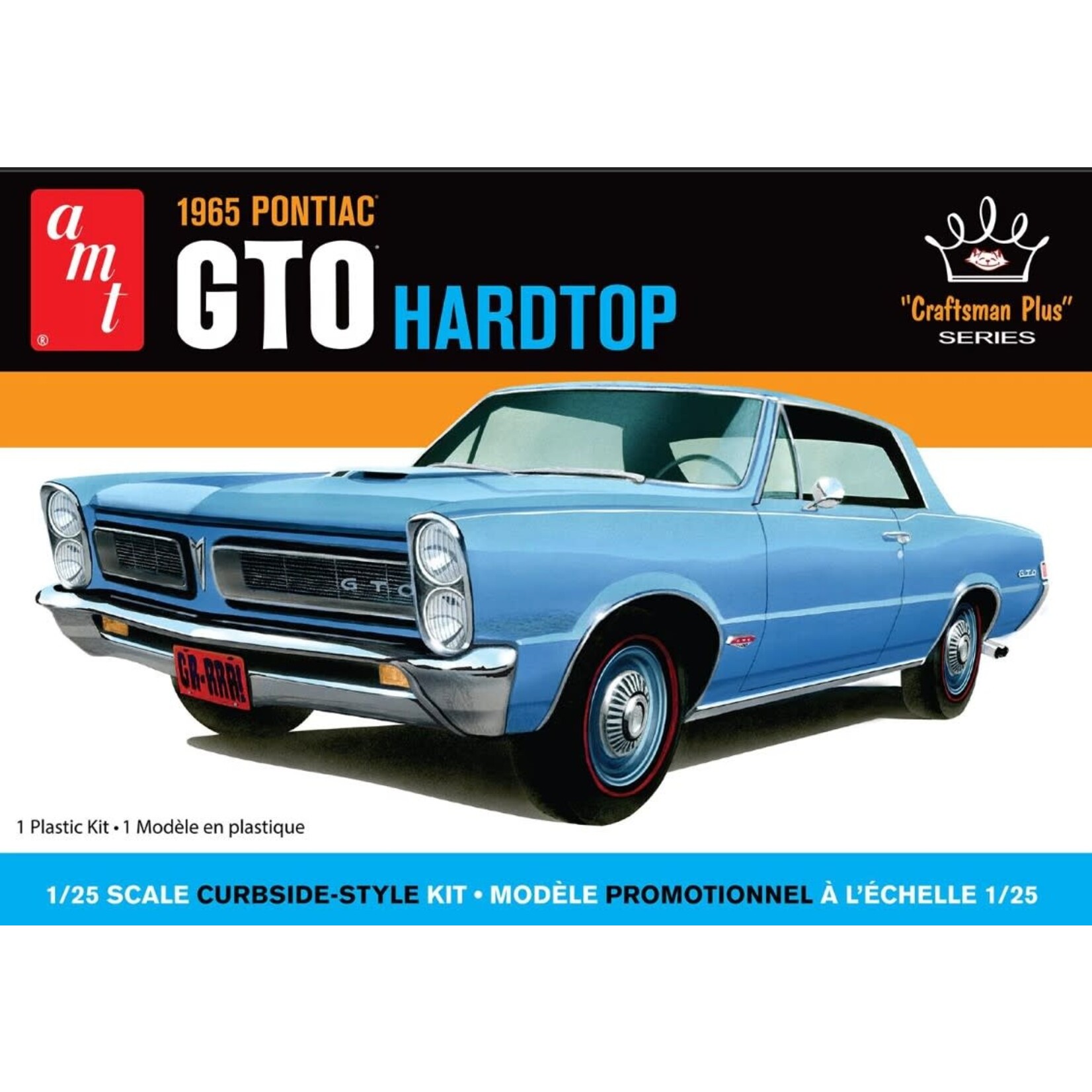 AMT 1/25 1965 Pontiac GTO Hardtop Craftsman Plus  Kit
