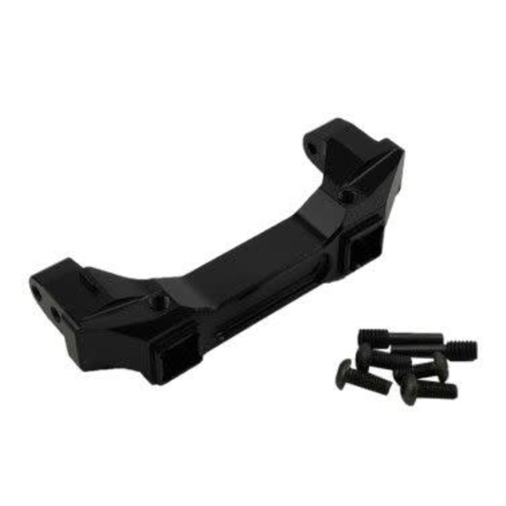 Hobby Details TRX-4 Alum. Front Bumper Mount - Black (partially replaces TRA8237)