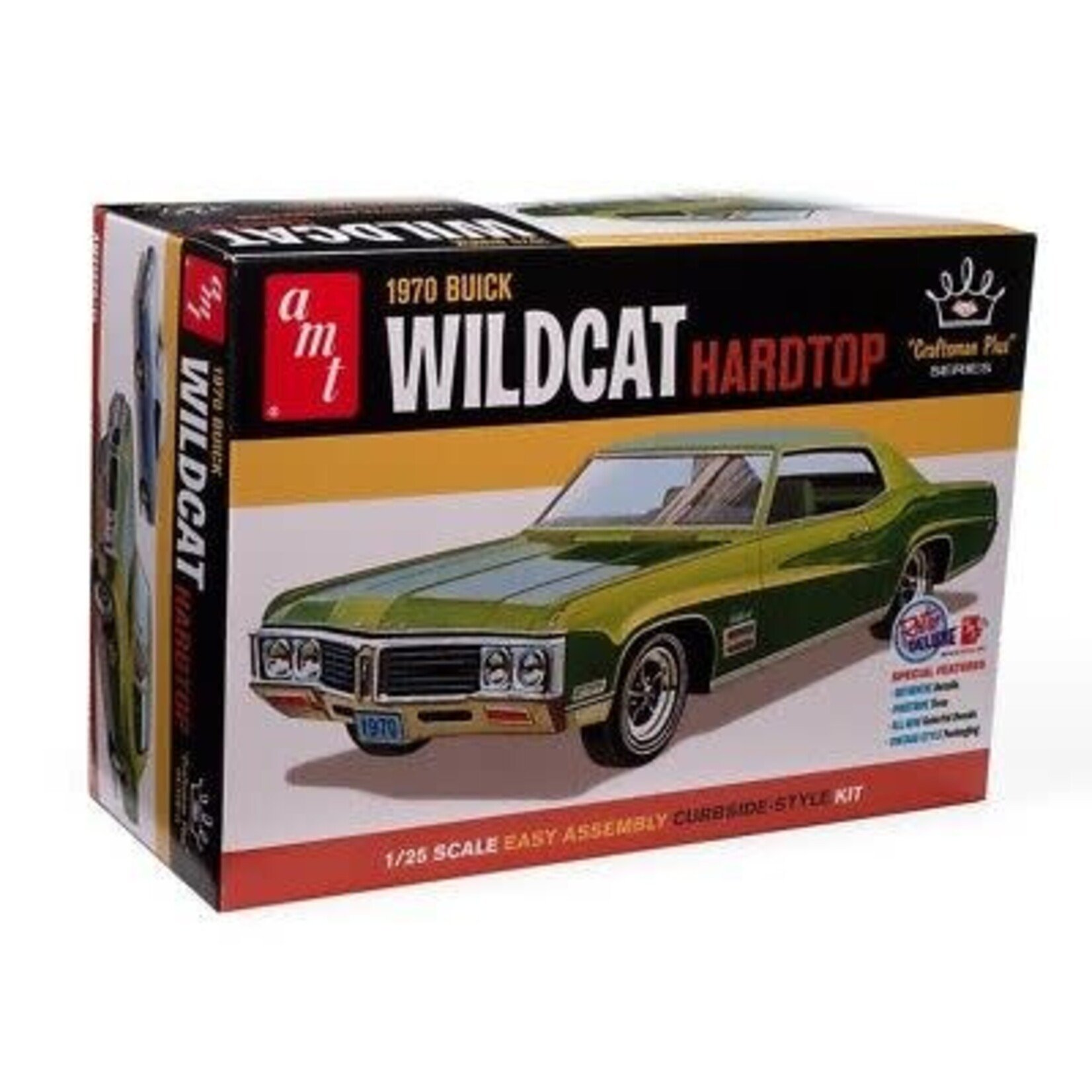 AMT 1/25 1970 Buick Wildcat Hardtop Model Kit (level 2)
