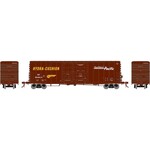 Athearn Genesis HO 50' PC&F 8' & 6' Box, SP/Speed Letter #694614