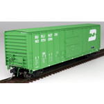 Intermountain HO PS 5277 Cu. Ft. Exterior Post Boxcar BN