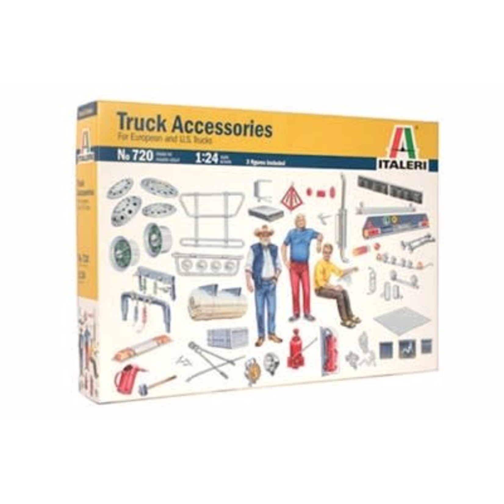 Italeri 1/24 Transport Truck Accessories Kit