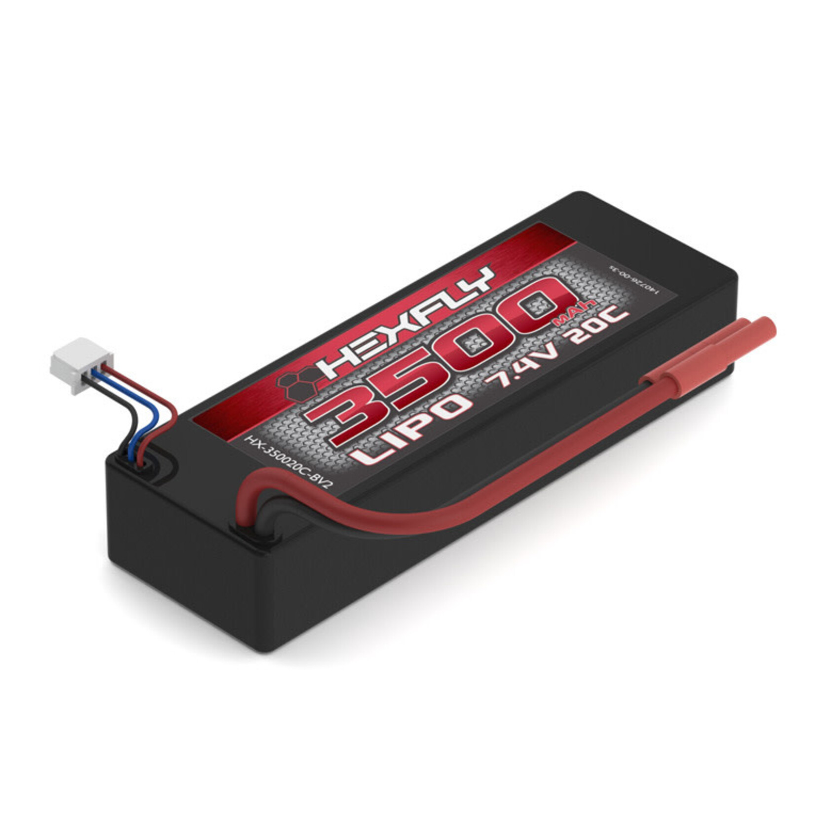 Redcat Racing 7.4V 3500mAh 2S 25C LiPo HXT CON