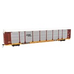 Walthers Proto HO 89' Thrall Bi-Level Auto Carrier NS #158598