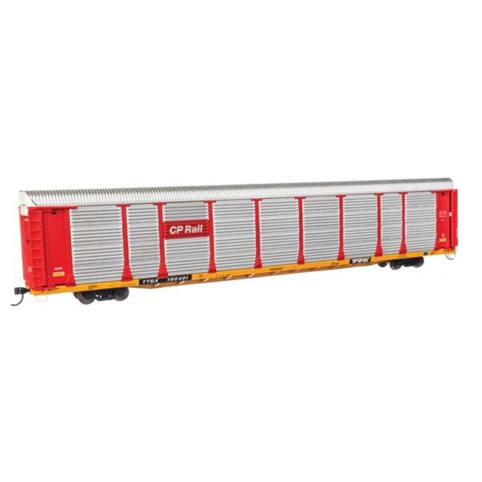 Walthers Proto HO 89' Thrall Bi-Level Auto Carrier CP #160491