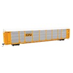 Walthers Proto HO 89' Thrall Bi-Level Auto Carrier CN GTW #504121