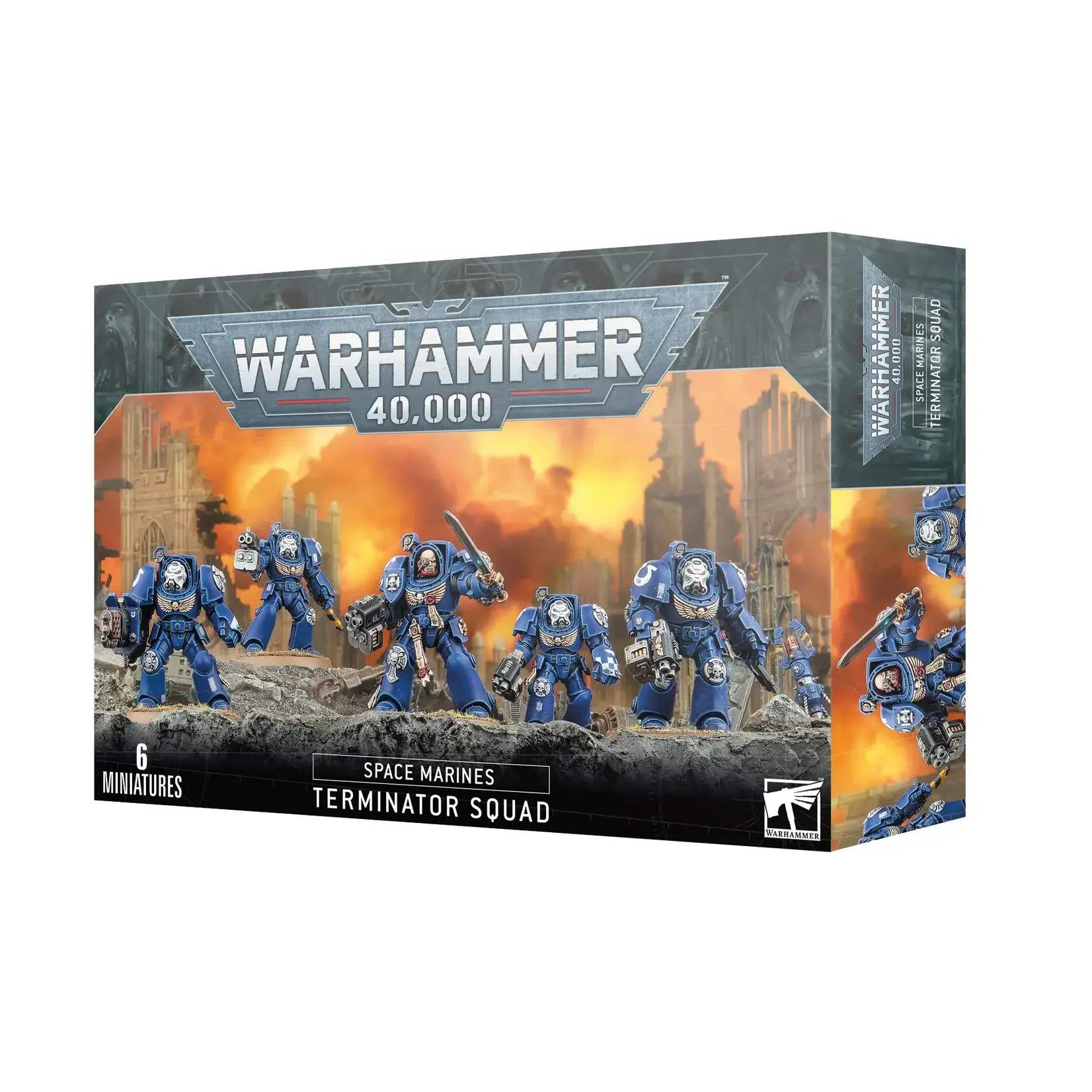 Games Workshop Warhammer 40000 Space Marines Terminator Squad