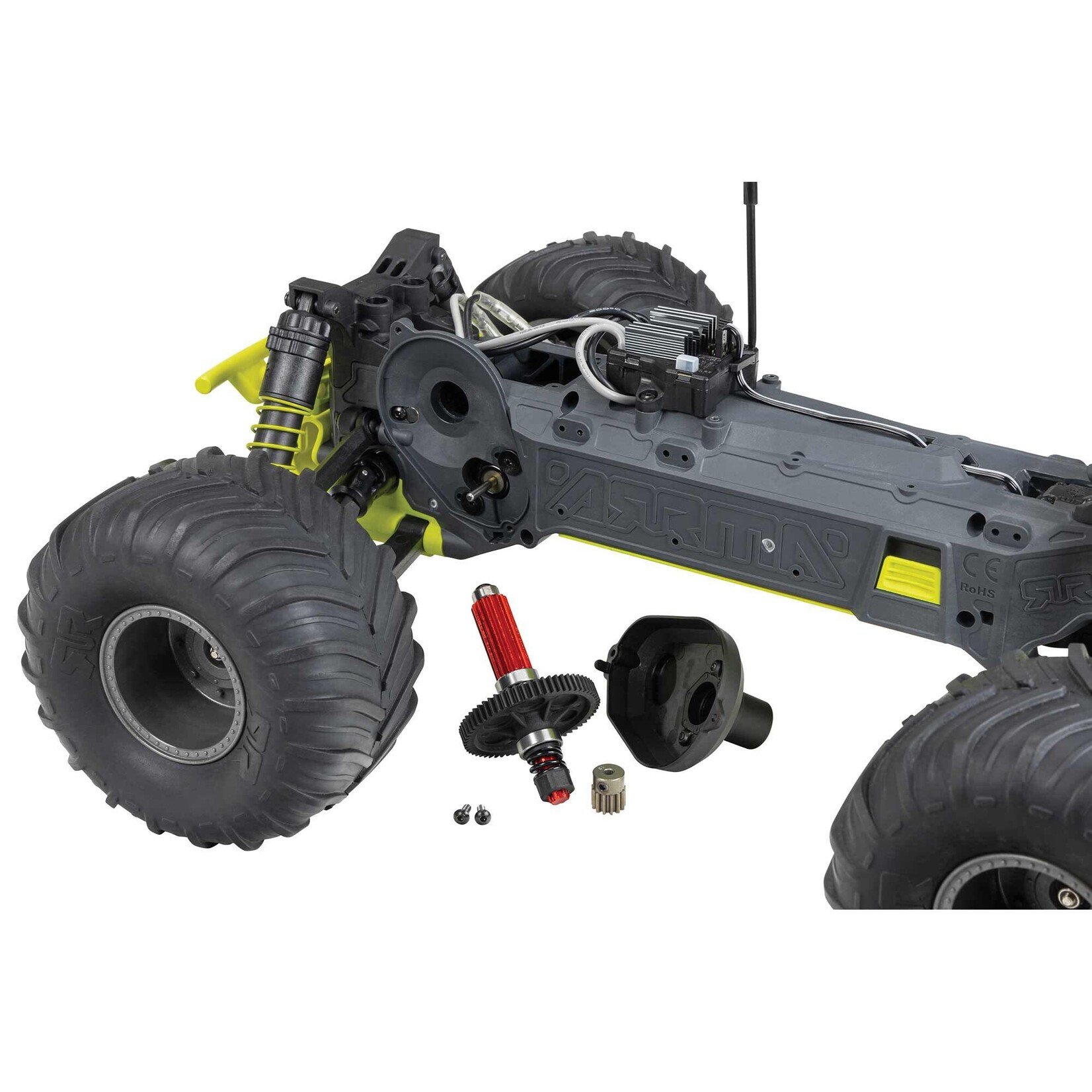 Arrma 1/10 GORGON 4X2 MEGA  Monster Truck RTR with Battery & Charger