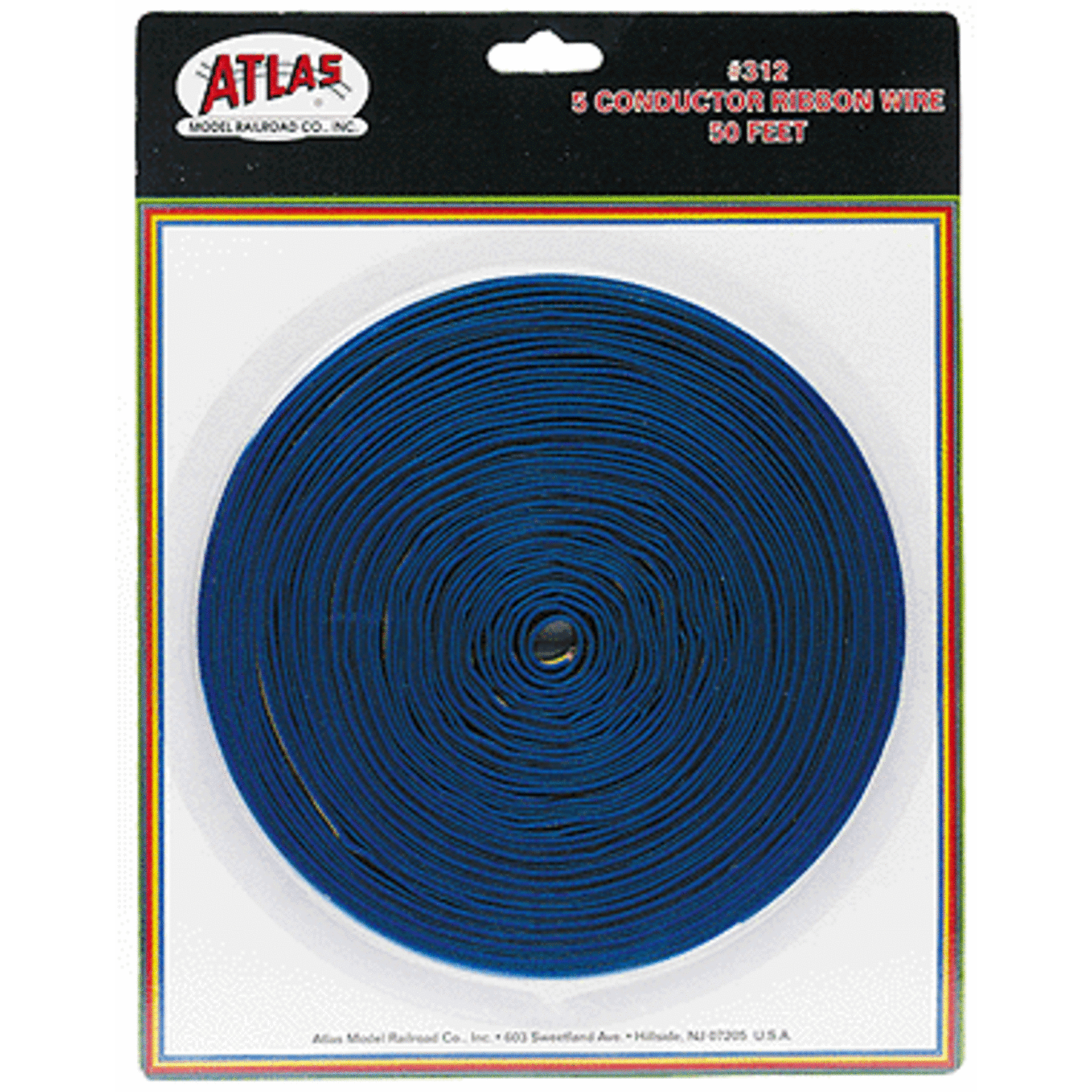 Atlas 50' Ribbon Wire, 26 Gauge/5-Conductor
