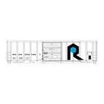 Intermountain N  P-S 55277 Cubic Foot Boxcar RI