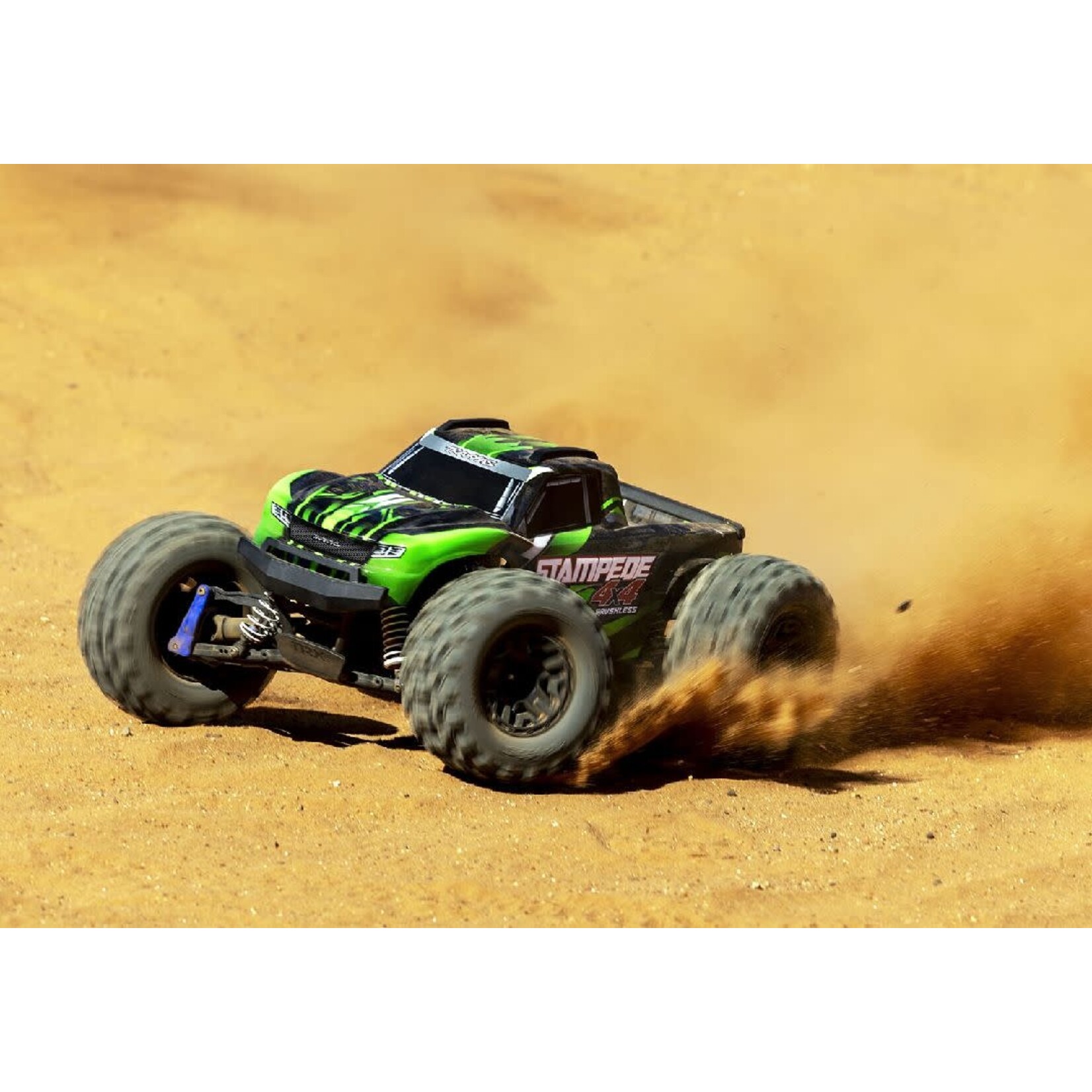 Traxxas 1/10 4X4  Stampede Monster Truck RTR BL w/ TQ 2.4GHz Radio and 2s ESC
