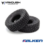 Vanquish RC 1.9 Falken Wildpeak R/T 4.19 Tires (2) Red Compound