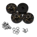 Treal SCX24 Brass Extended Wheel Hex Hub (+5mm) (4) (12g)