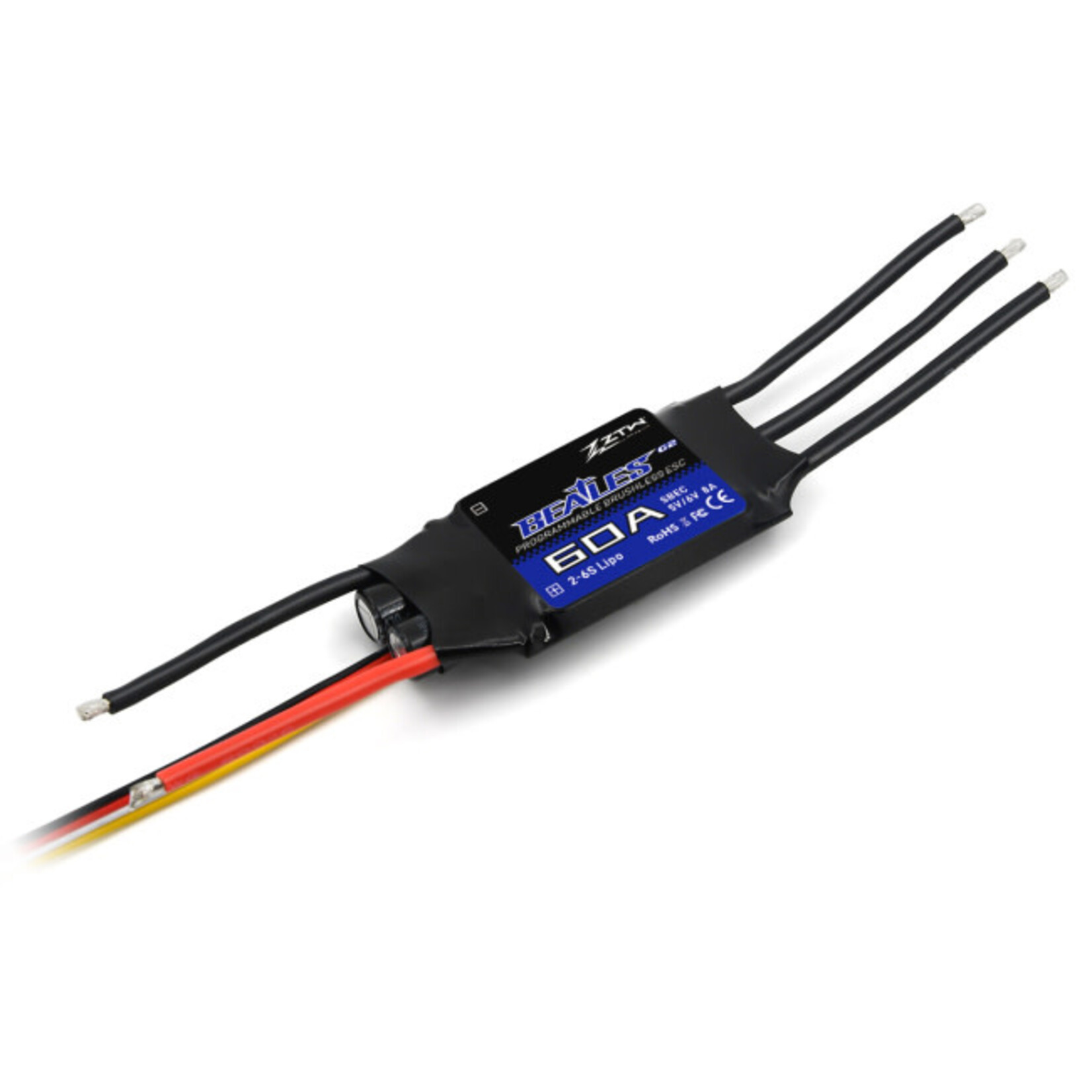 ZTW Technology 60A G2 Series Brushless ESC for RC Planes