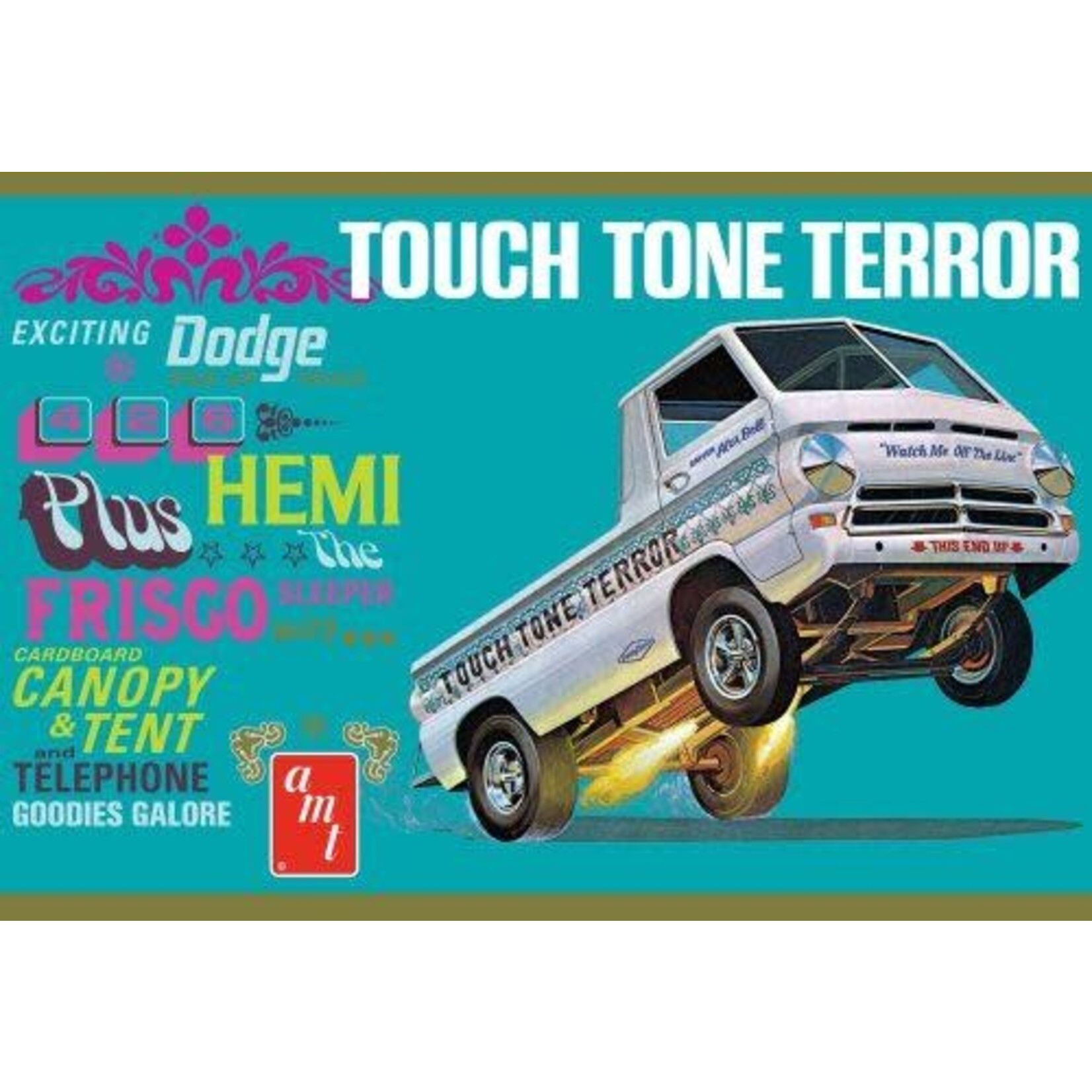 AMT 1/25 1966 Dodge A100 Pickup "Touch Tone Terror" Kit