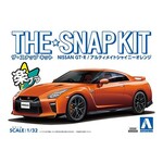 Aoshima 1/32 SNAP KIT #07-A Nissan GT-R (Ultimate Shiny Orange) Kit