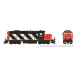 Rapido Trains HO GP9RM (DC/DCC/Sound): CN - Stripes: #4107