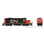 Rapido Trains HO GP9RM (DC/DCC/Sound): CN - Large Noodle: #7008