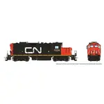 Rapido Trains HO GP9RM (DC/DCC/Sound): CN - Large Noodle: #7009
