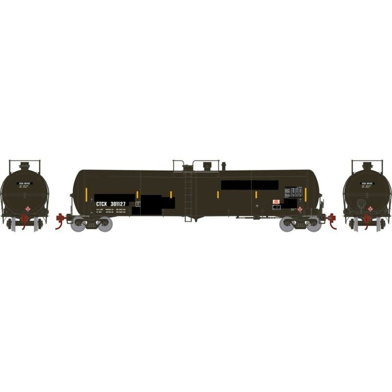 Athearn N 30,000-Gallon Ethanol Tank, MWTX #112611