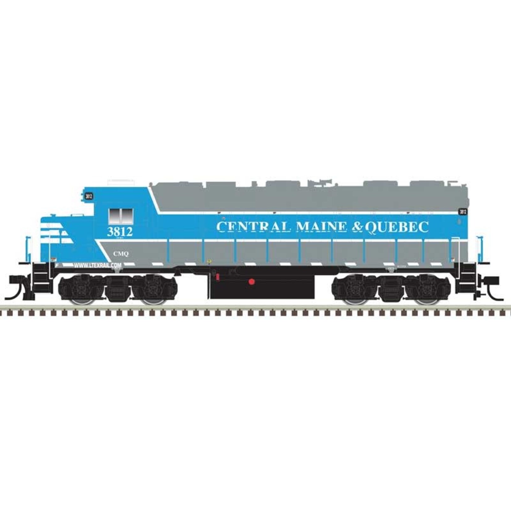 Atlas HO EMD GP38 Low Nose DCC&SND CMQ 3812