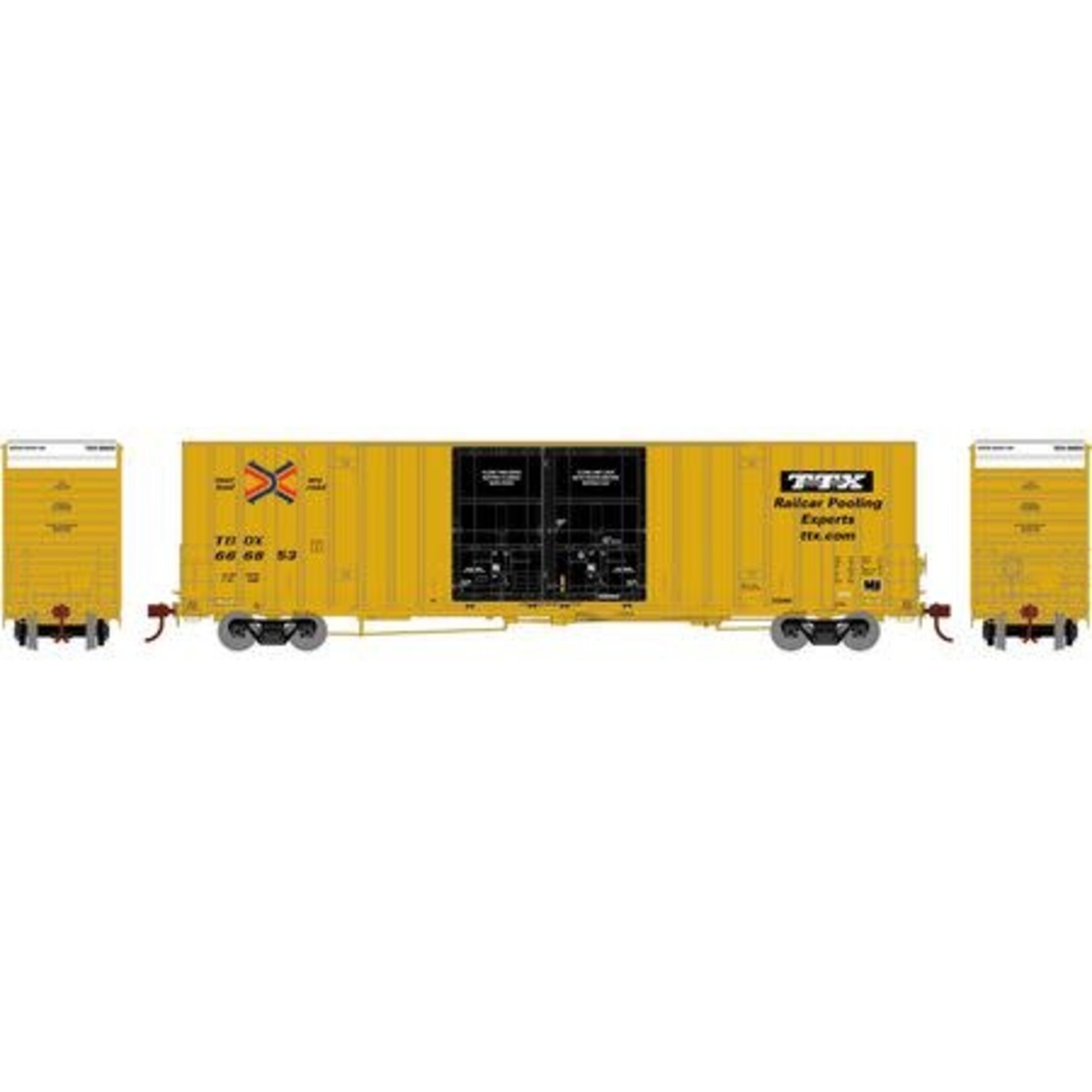 Athearn HO 60' Gunderson Box, TBOX #666853