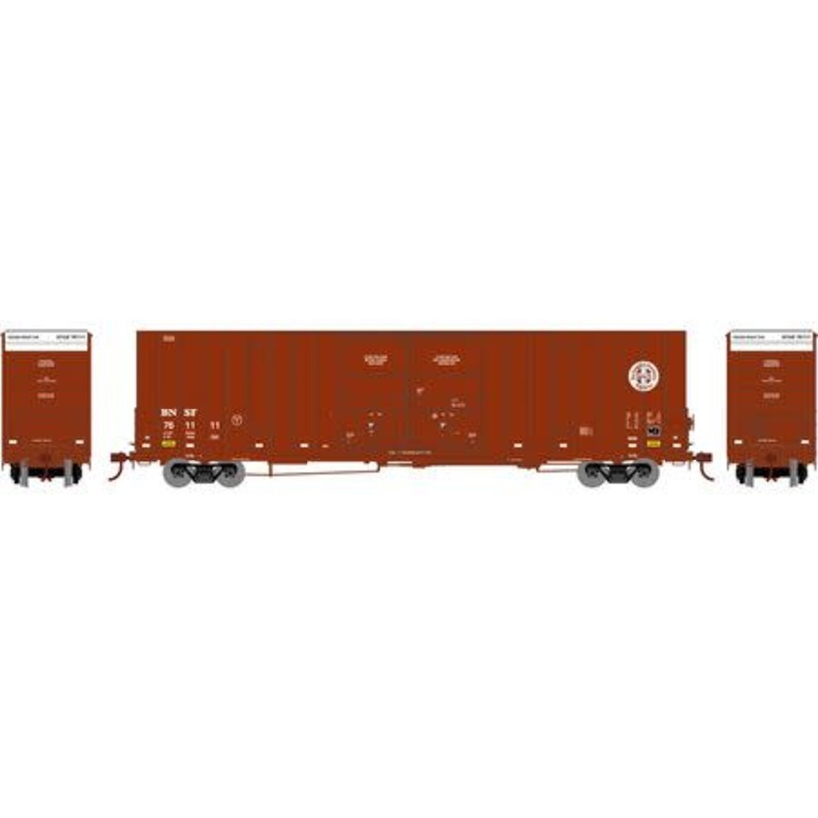 Athearn HO 60' Gunderson Box, BNSF #761111