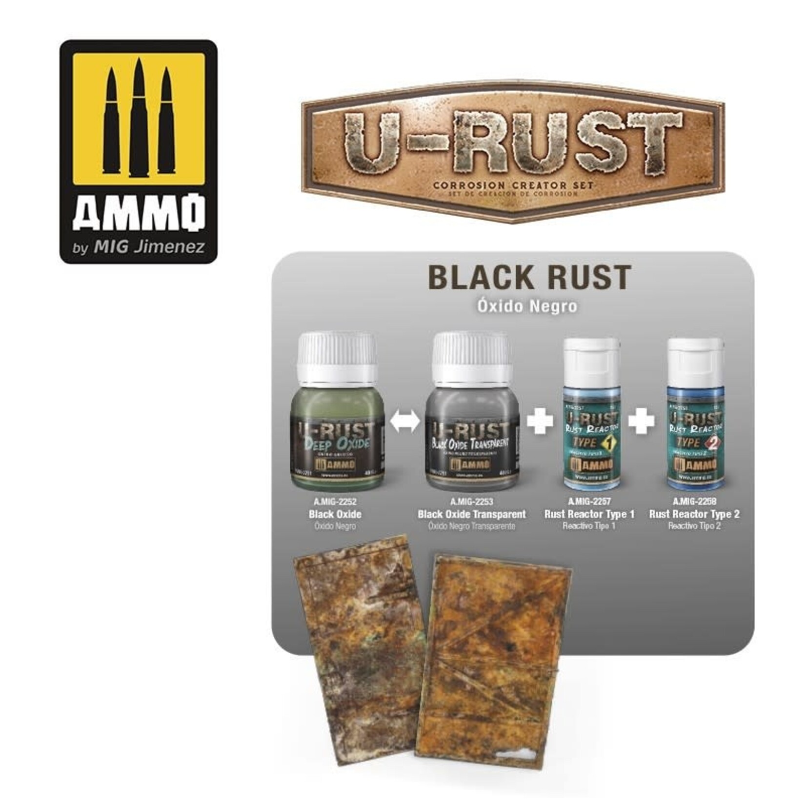 Mig U-Rust Black Oxide Transparent