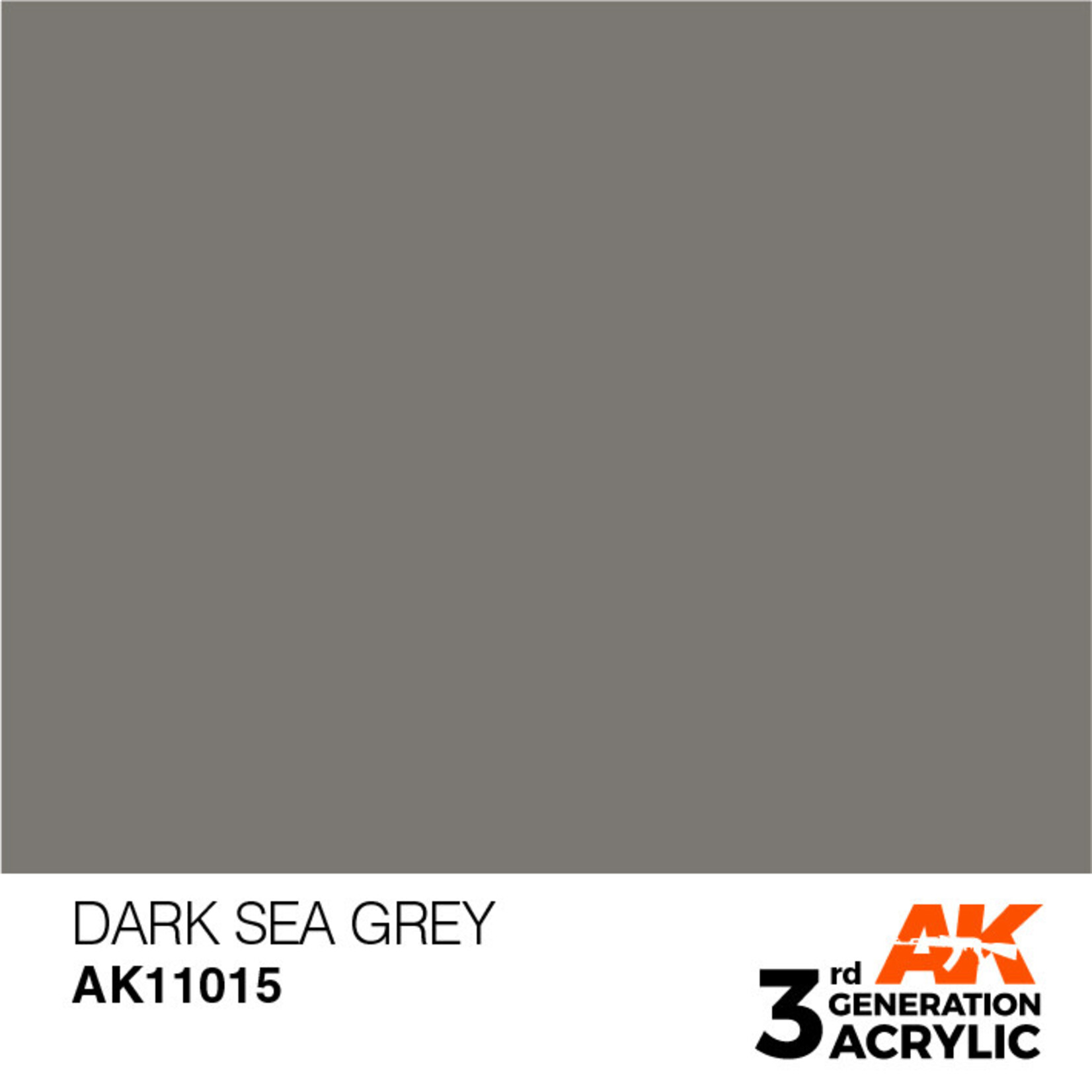 AK Interactive 3rd Gen Acrylic Paint (17ml) 11015 Dark Sea Grey