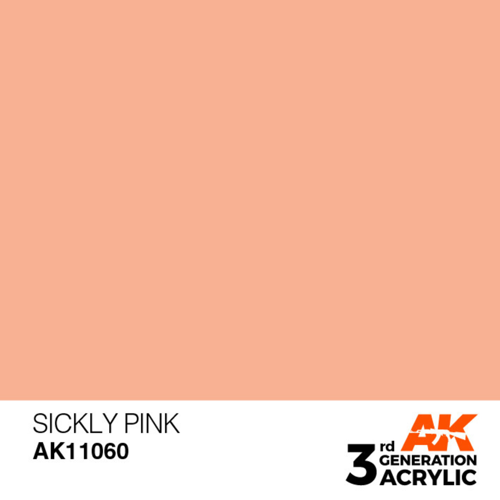 AK Interactive 3rd Gen Acrylic Paint (17ml) 11060 Sickly Pink