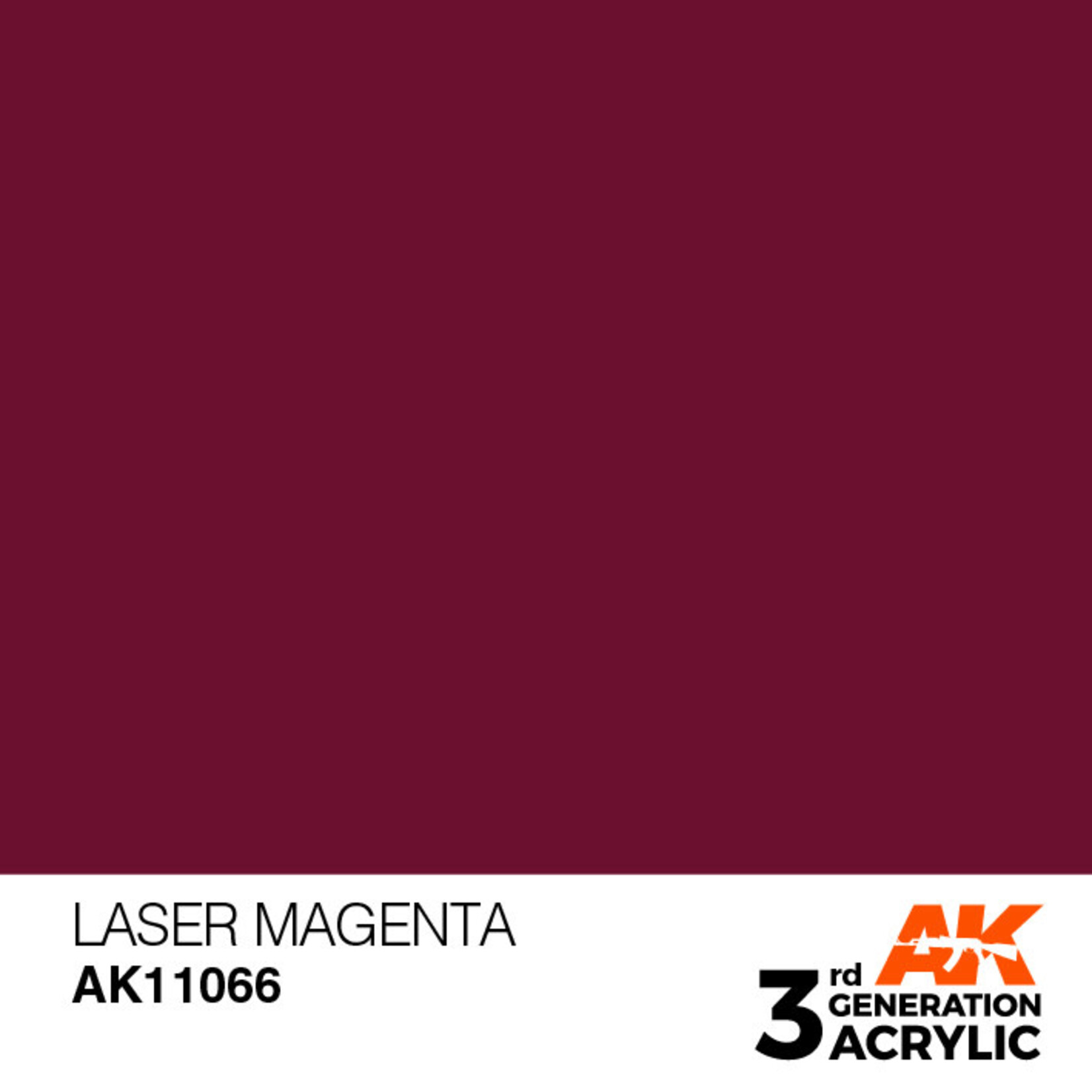 AK Interactive 3rd Gen Acrylic Paint (17ml) 11066 Laser Magenta17ml