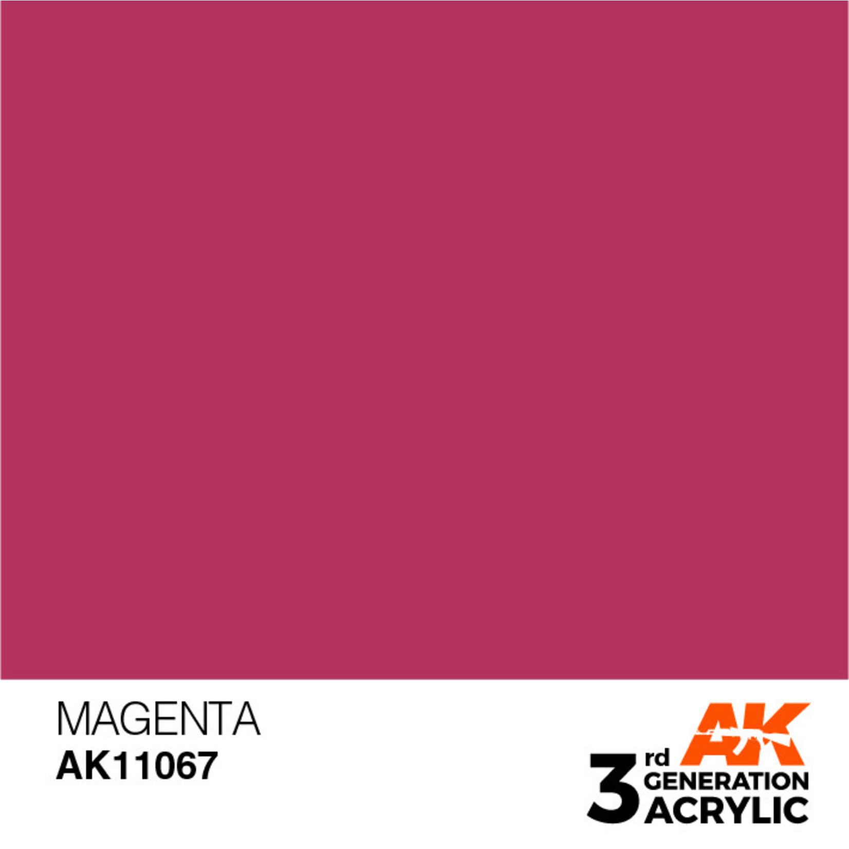 AK Interactive 3rd Gen Acrylic Paint (17ml) 11067 Magenta