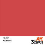 AK Interactive 3rd Gen Acrylic Paint (17ml) 11084 Ruby