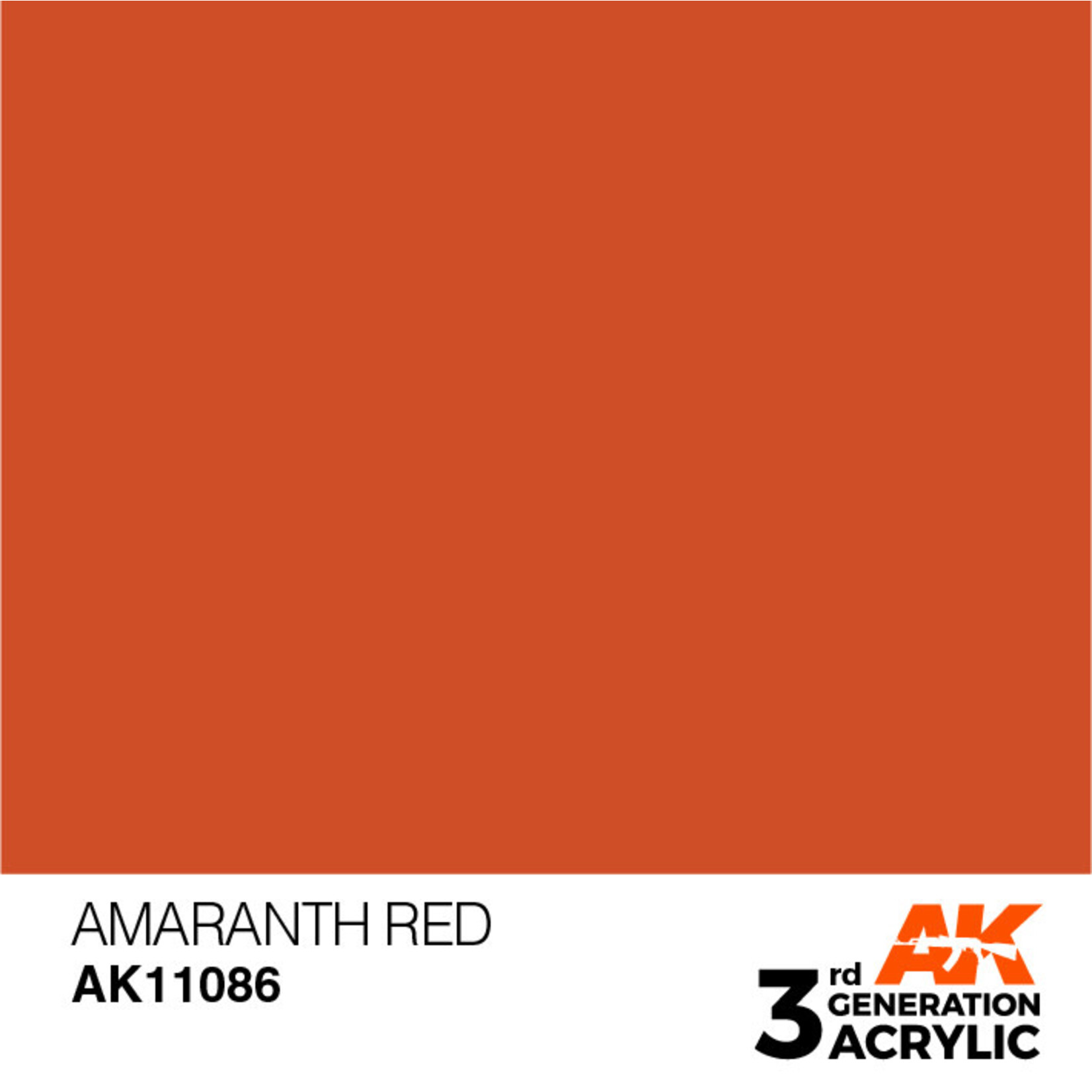 AK Interactive 3rd Gen Acrylic Paint (17ml) 11086 Amaranth Red