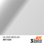 AK Interactive 3rd Gen Acrylic Paint (17ml) 11235 Gloss Medium