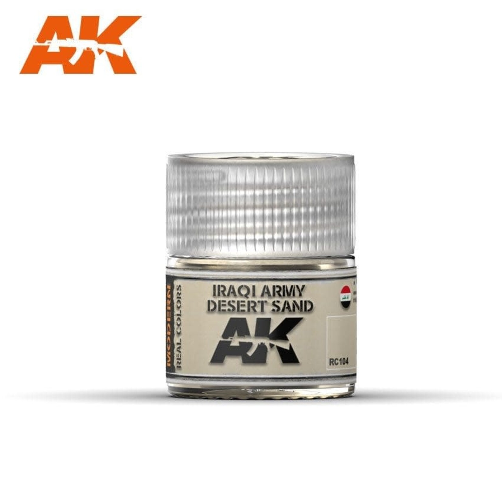 AK Interactive Real Colors Acrylic Laquer (10ml) RC104 Iraqi Army Desert Sand