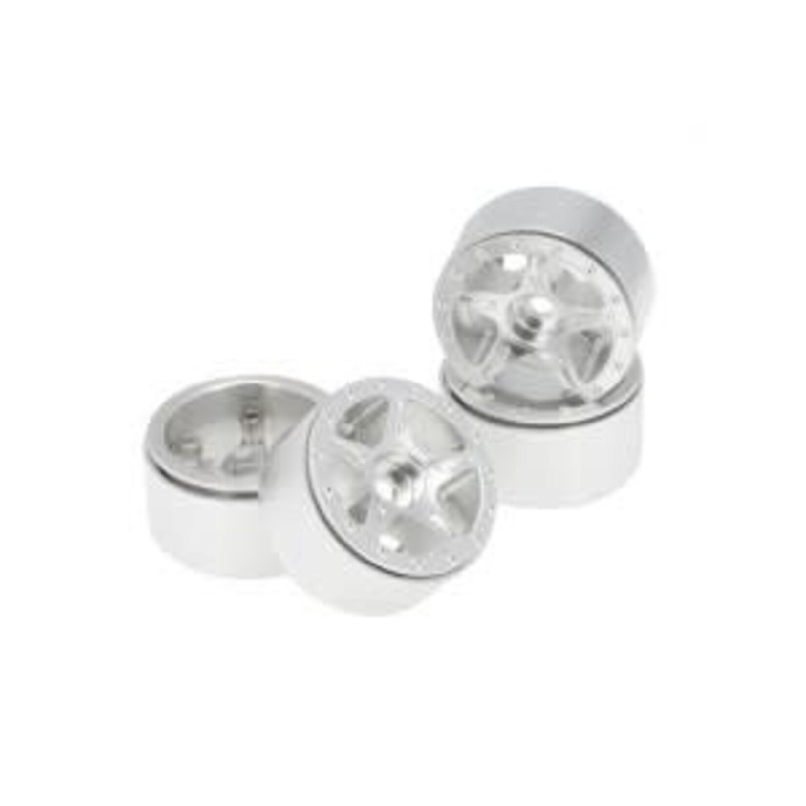 Hobby Details SCX24 1.0 Aluminum Starfish-Pro Beadlock Wheels (4) Aluminum- Clearance