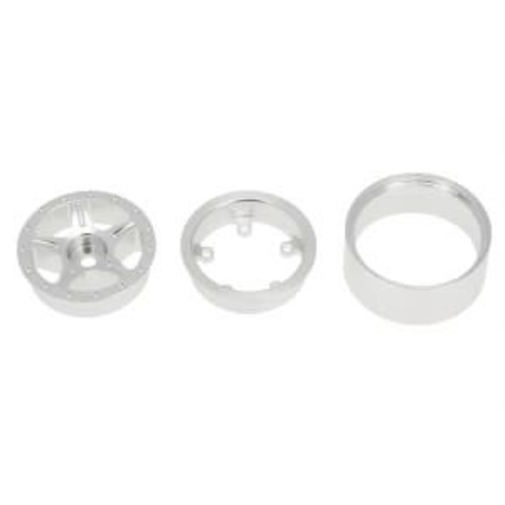 Hobby Details SCX24 1.0 Aluminum Starfish-Pro Beadlock Wheels (4) Aluminum- Clearance