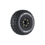 LOUISE RC 2.2/3" SC-Uphill Wheels for 1/10 Short Course 12,14,17mm Removable Hex Black