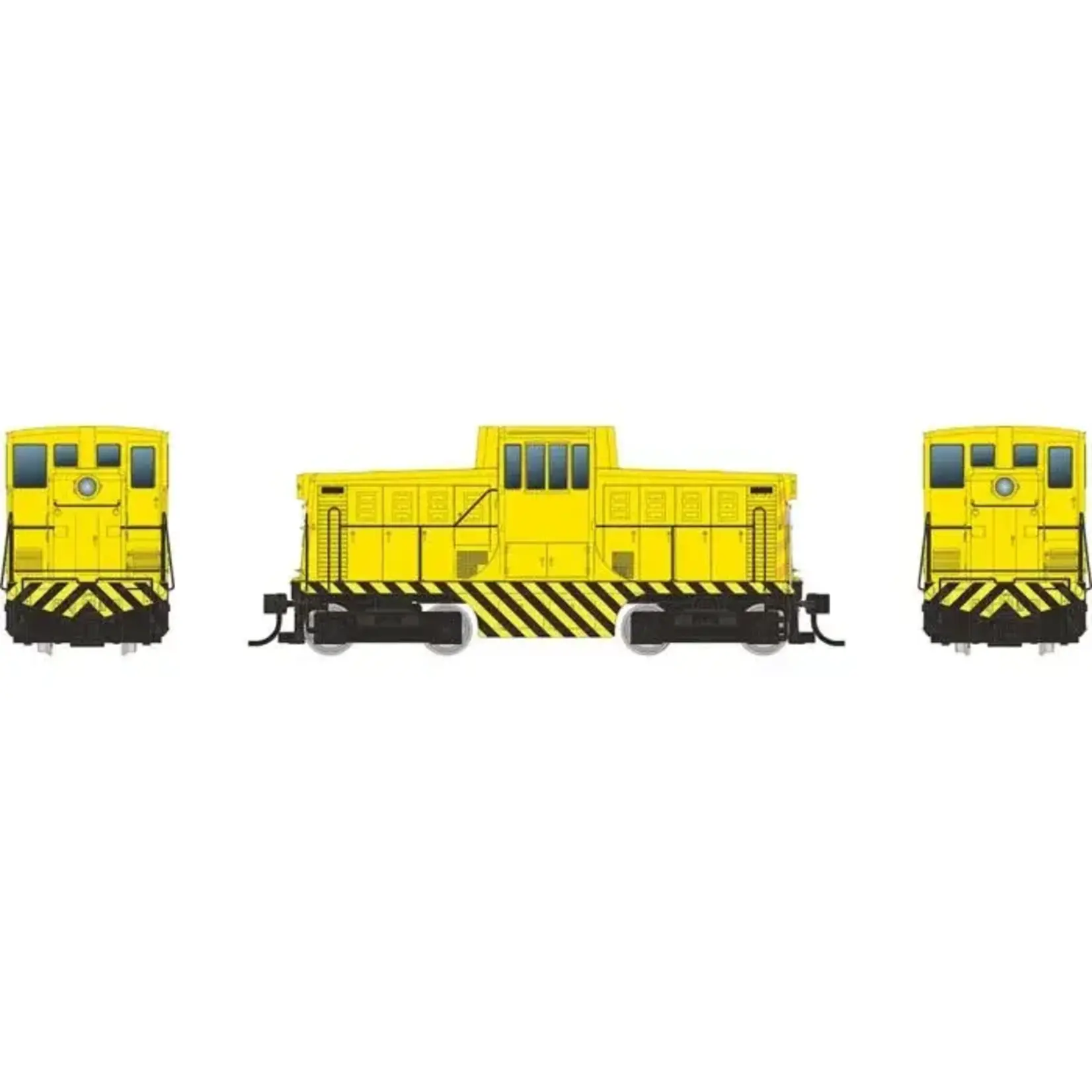 Rapido Trains HO GE 44 Tonner (DC/DCC/Sound): Generic Industrial Yellow