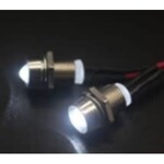 Hobby Details 1/10 LED Light (White) w/ Mount 5-8V, 5mm Receiver Plug (2)