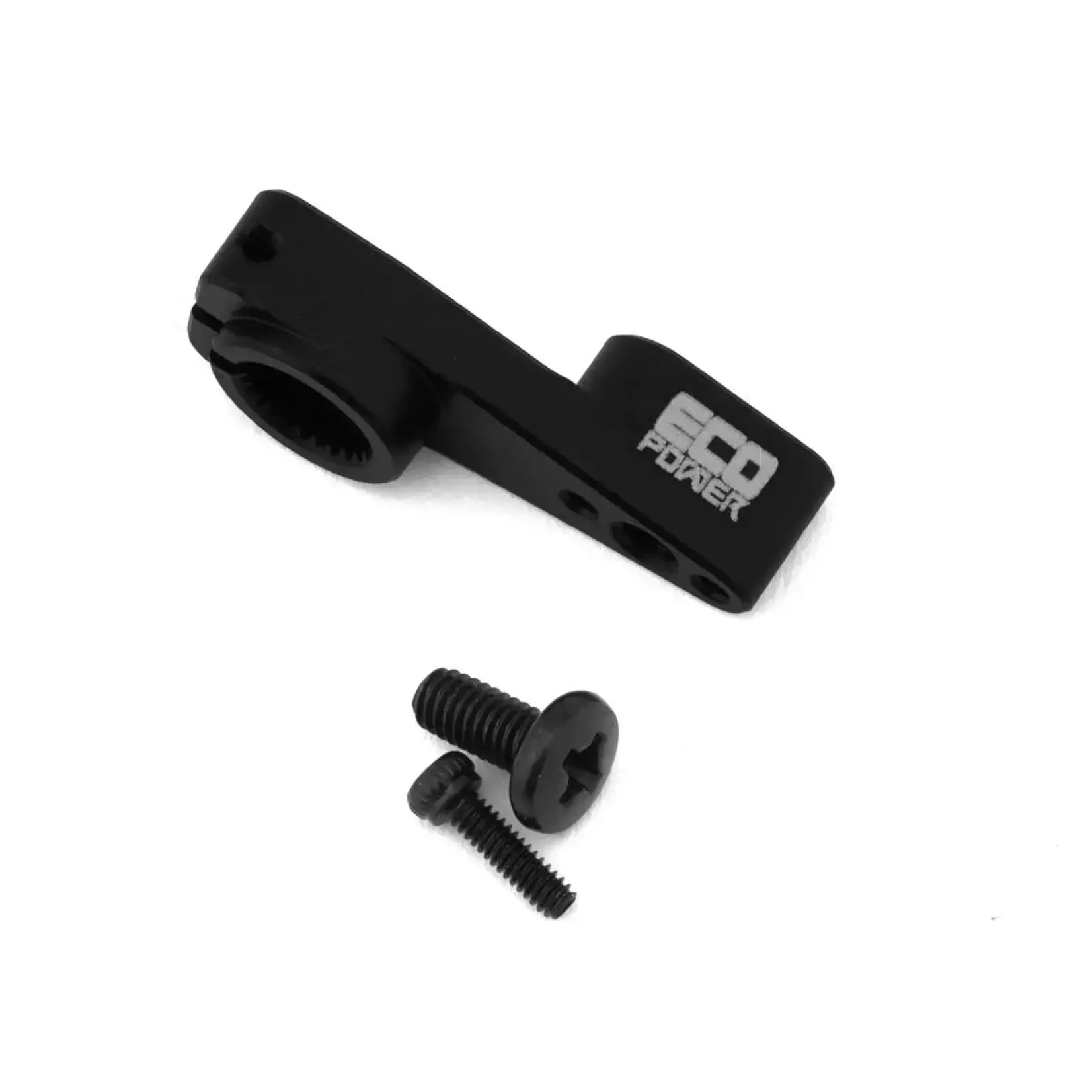 EcoPower Aluminum Clamping Servo Horn for ECP-173 & X24 Servos (Black) (25T/ø5mm) (TRX4M & SCX24)