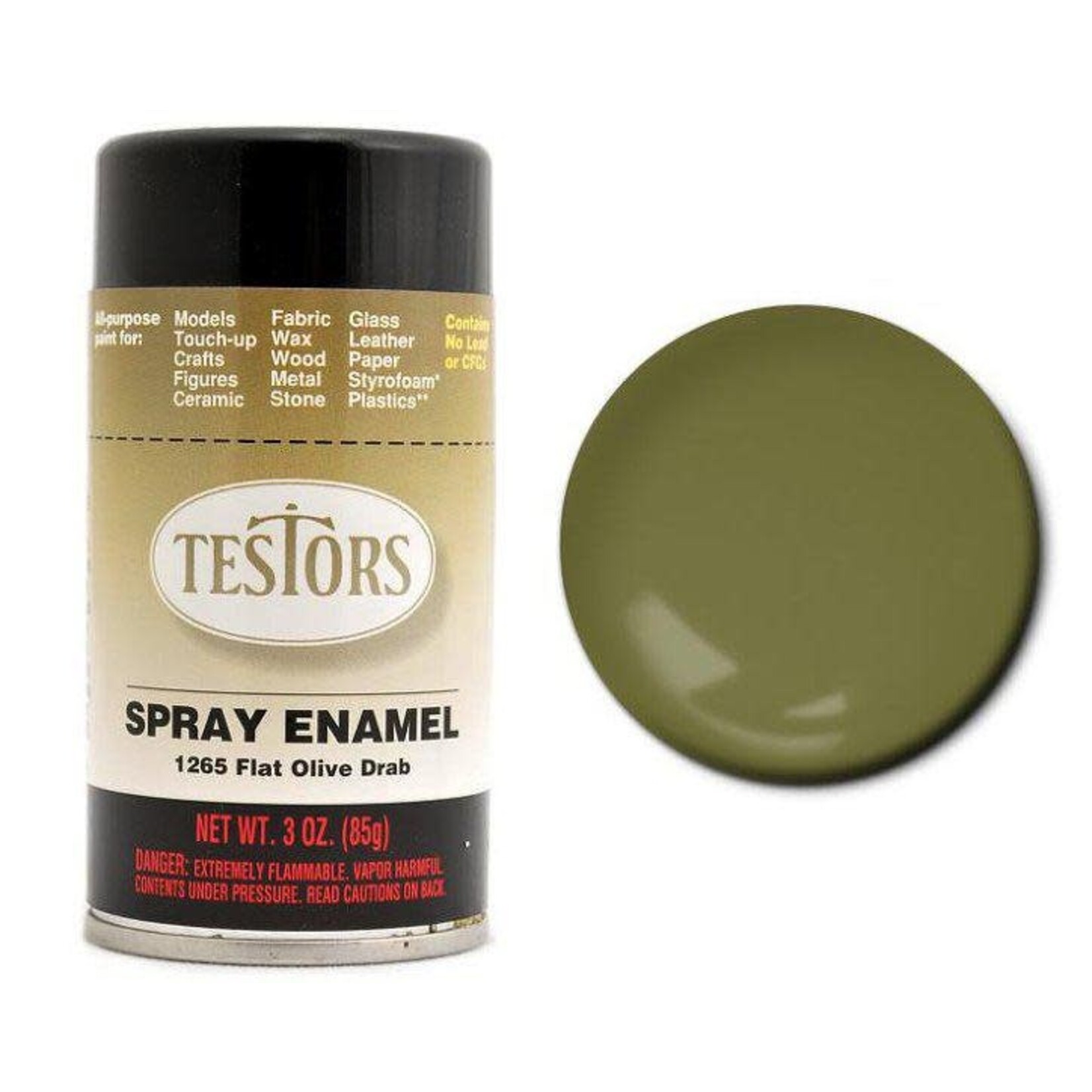 Testors Testors Aerosol For Plastic (3oz)