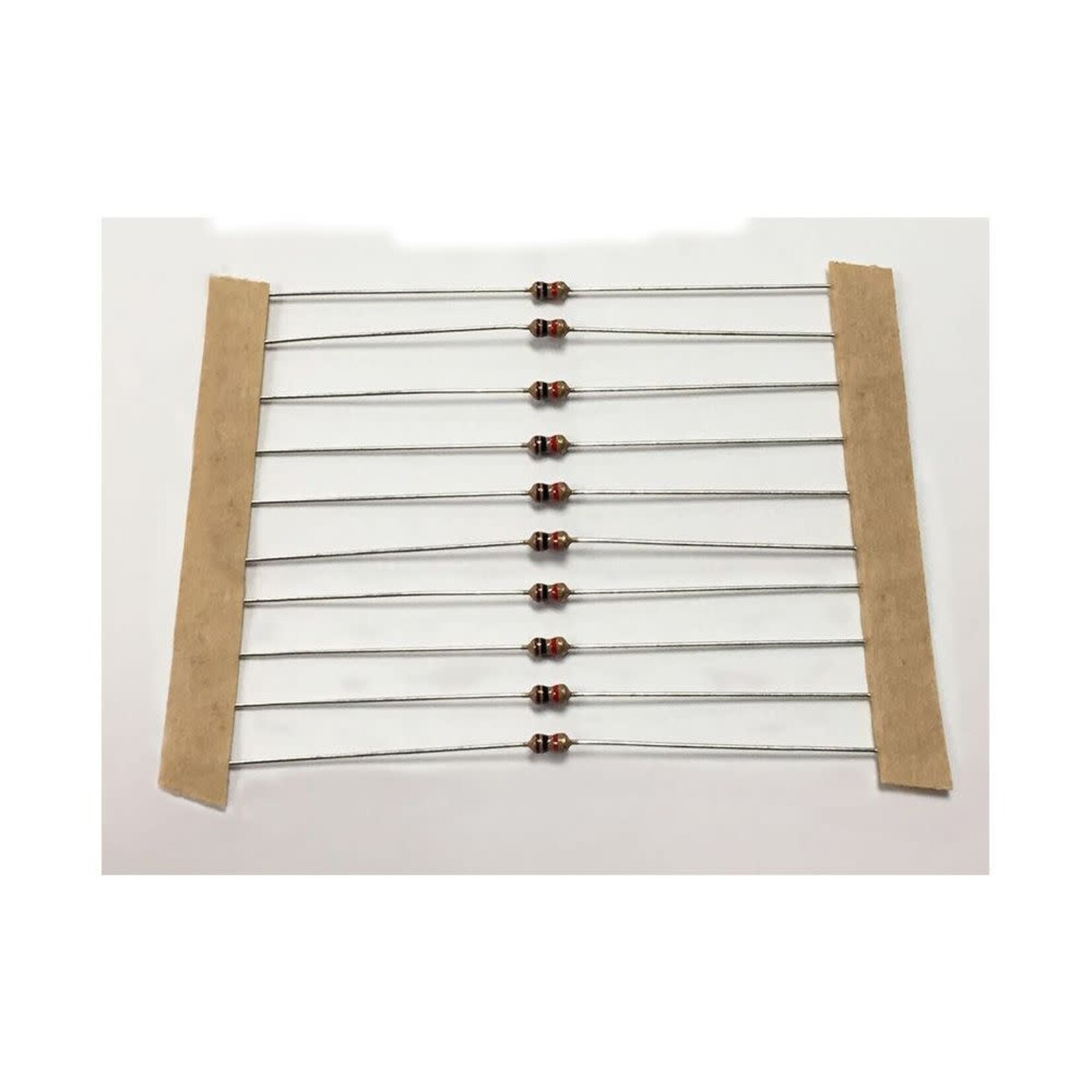 Paris Junction Hobbies 1K 1/4 Watt Resistors for LED's or 1.5V bulbs on 10-14 volts (10)
