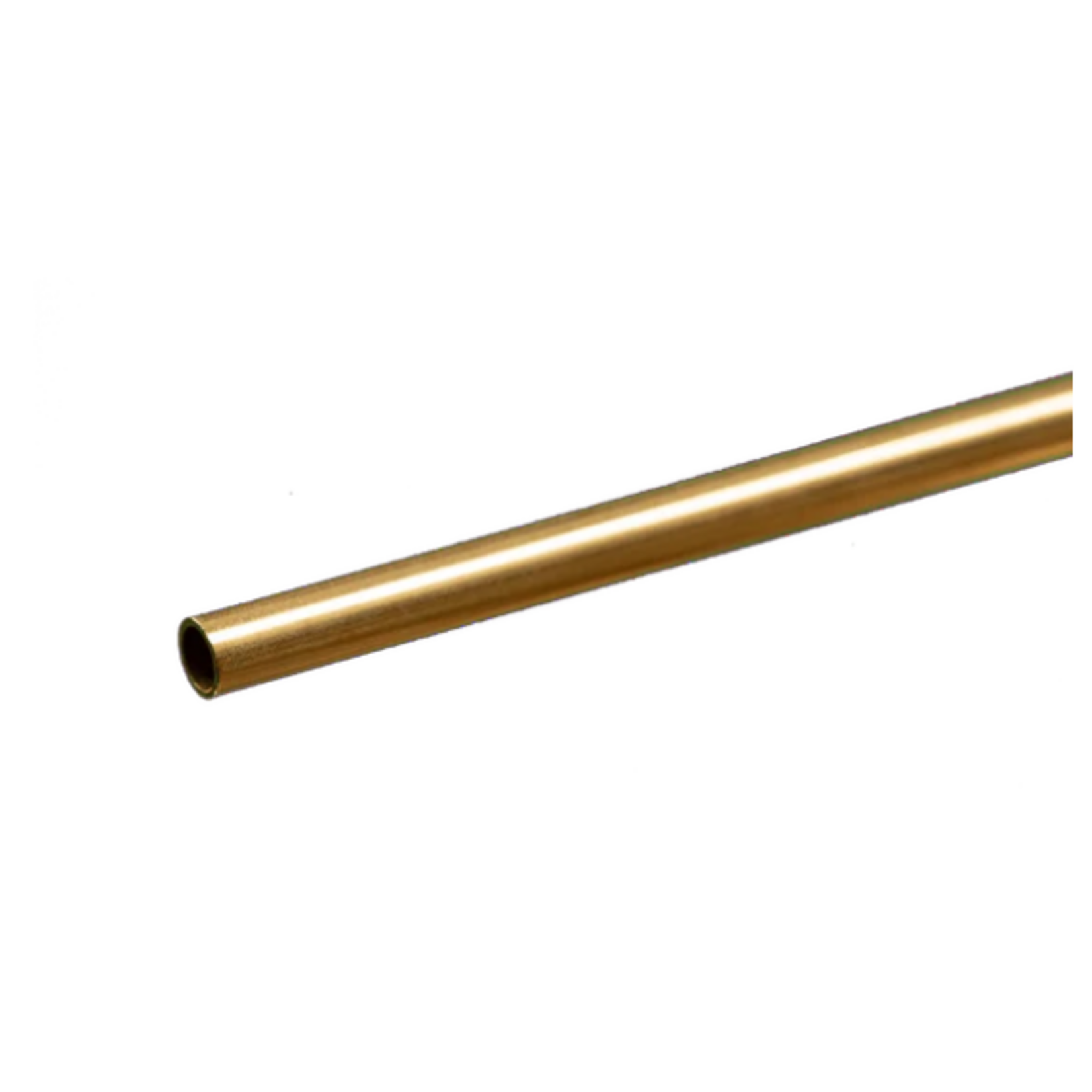 K&S 1/2 x 12 (1) Round Brass Tube