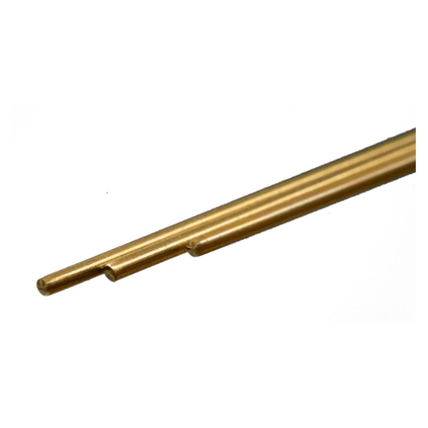 K&S Solid Brass Rod 1/16 x 12 (3)