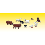 Woodland Scenics N Barnyard Animals