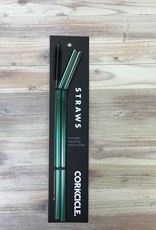 Corkcicle Corkcicle Stainless Steel Straws & Cleaning Brush